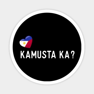 Philippines Flag Kamusta Ka Magnet